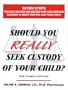 Should You Really Seek Custody Of Your Child? New Georgia Edition