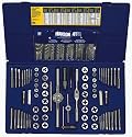 Irwin Industrial Tools 26377 Machine Screw with Fractional or Metric Tap and Hex Die Set with Drill Bit Set, 117-Piece