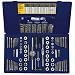 Irwin Tools 26377 117 Piece Machine Screw/Fractional/Metric Tap and Hex Die Set with Drill Bit Set