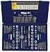 Irwin Hanson 26377 117-Piece Machine Screw / Fractional / Metric Tap, Hex Die and Drill Bit Deluxe Set