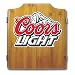 Coors Light Dart Cabinet Includes Darts and Board