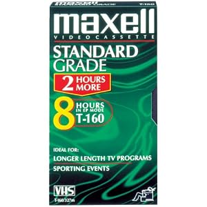 Maxell T-160 Std Standard Grade Videocassette by Maxell