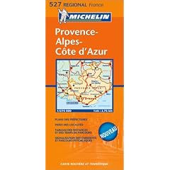 Carte routi�re : Provence-C�te-d'Azur