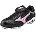 Mizuno Women's Finch Franchise G3 Softball Cleat,Black/Pink,5 M US