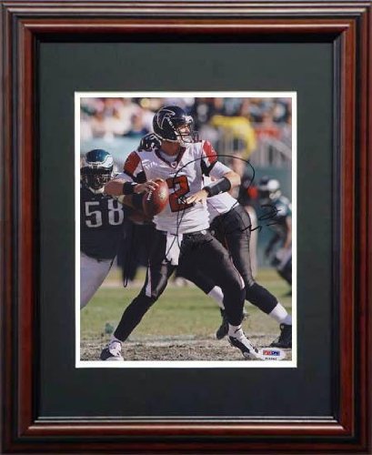 Autographed Matt Ryan PSA/DNA Framed Photo - Framed NFL Photos, Plaques and Collages