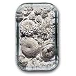 English Trompe l'oeil I, circa 1810 - Rectangle Glass Paperweight (2-1/2" x 4" x 1")