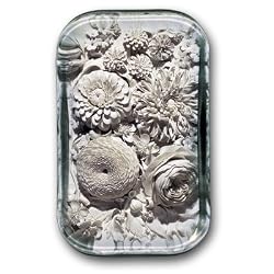 English Trompe l'oeil I, circa 1810 - Rectangle Glass Paperweight (2-1/2" x 4" x 1")