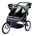 InStep Ultra Runner 2 Double Jogging Stroller (Green/Lt Gray/Black)