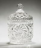 Crystal Candy Box or Jam Jar - 3.5 inches
