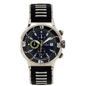 Jules Jurgensen Solid Steel Chronograph Diver's Watch