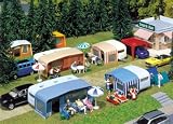 Faller 130503 Set of Camping Caravans