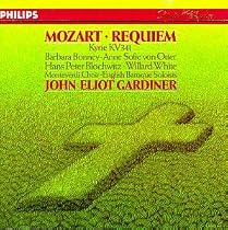 Mozart: Requiem / Bonney, von Otter, Blochwitz, W. White, Gardiner