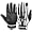 Mizuno Vintage G2 Pro Batting Glove - Men's ( sz. S, Black/White )