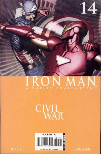 Iron Man #14 : Featuring Iron Man vs. Captain America (Civil War  Marvel Comics)
