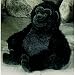Plüti 1705-080-341 - Gorilla, schwarz - 80 cm