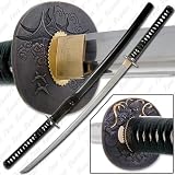 Handmade Temple Samurai Katana Sword, Full Tang, Razor Sharp, Battle Ready