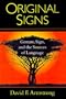 Original Signs: Gesture, Sign, and the Sources of Language