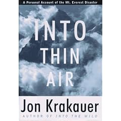 Into Thin Air: A Personal Account of the Mount Everest Disaster
