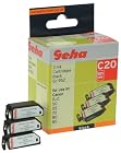 Geha C20 - Print cartridge ( replaces Canon BCI-11Bk ) - 3 x black