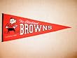 Cleveland Browns - NFL Football Throwbacks (Pennants)