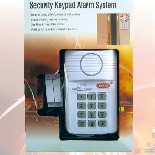 SECURITY KEYPAD ALARM SYSTEM DOOR/SHED/CARAVAN/GARAGE