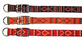 WILMA Nylon - Halsband 25mm breit in 3 Groessen und 3 Farben #2327
