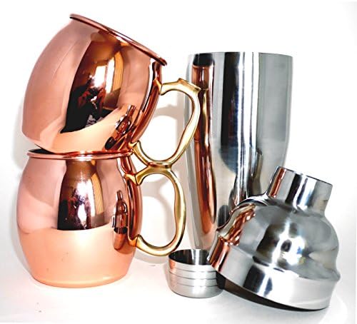 Oasys Two 16oz Mule Mugs + 24oz Shaker Gift Set