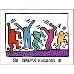 Keith Haring - Untitled Hari Poster Kunstdruck (80 x 60cm)
