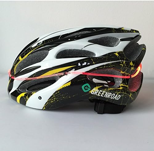 GreenRoad Professional 360 Degrees Luminous Bicycle Cycling Helmet More Safty and Cool Ultralight Adjustable Bike Helmet
