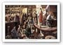 The Red Singer by Didier Lourenco 36"x24" Art Print Poster