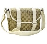 Gucci - Gucci Canvas Small Flap Messenger Bag 145858BG-IV