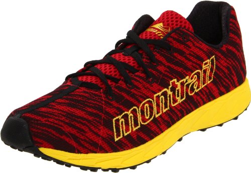 Montrail Men S Rogue Fly Trail Running Shoe Barn Red Laser Lemon 9