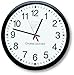 Charles Leonard Inc. Wall Clock with 14 Inches Thinline Quartz and 12 Inches Dial, Black and White, 1 per Box (76820)