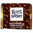 Ritter Sport, Milk Chocolate with Whole Hazelnuts, 3.5-Ounce Bars (Pack of 10)