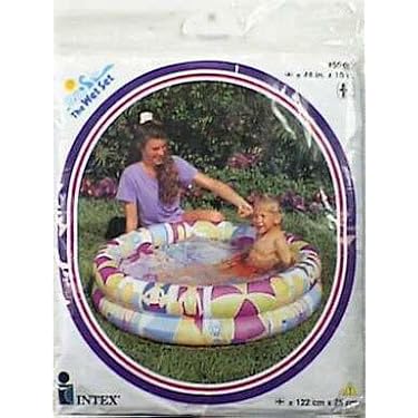 Intex Recreation 48x10 2ring Stars Pool 59421ep Wading Pools