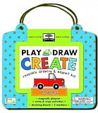 GREEN START PLAY, DRAW, CREATE TRUCKS: REUSEABLE DRAWING & MAGNET KIT [Green Start Play, Draw, Create Trucks: Reuseable Drawing & Magnet Kit ] BY Ikids(Author)Hardcover 02-Feb-2011