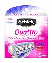 Schick Quattro for Women Refill Cartridges, 8 Cartridges