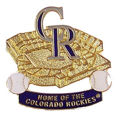 Colorado Rockies Coors Field Pin