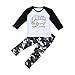 Efaster® 1Set Toddler Baby Boy Long Sleeve Print T-shirt Tops+Pants Outfit Car Pattern Clothes