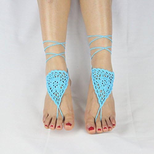 Crochet Barefoot Sandals
