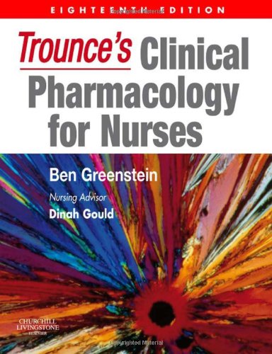 Textbook Cover for Trounce's Clinical Pharmacology for Nurses