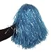 Pompon mit Haltegriff in blau
