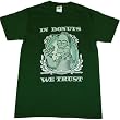 Simpsons Homer In Donuts We Trust Mens T-Shirt
