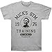 Rocky Mick's Gym Training 1976 Distressed Heather Gray T-shirt Tee