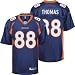 Men's Demaryius Thomas #88 Denver Broncos 2010 Rookie NFL Replica Football Jersey by Reebok (Navy-Wh(Size=MEDIUM)