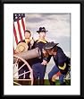 F-Troop Framed And Matted 8x10 Color Photo (Ken Berry Larry Storch)