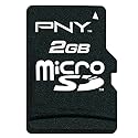PNY 2GB MicroSD Class 4 Flash Memory Card P-SDU2GB-EF