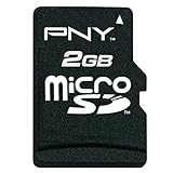 PNY 2GB MicroSD Class 4 Flash Memory Card P-SDU2GB-EF