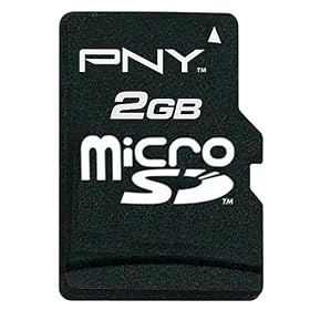 PNY 2GB MicroSD Flash Memory Card P-SDU2GB-FS by PNY