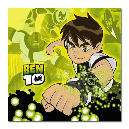 Ben 10 - Party Supplies - Lunch Napkins